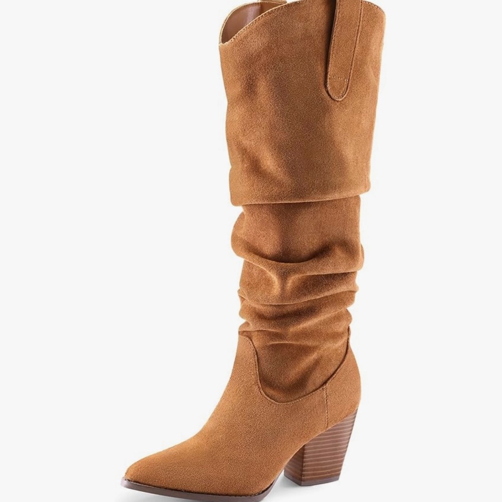 Women's Tan Suede Boots